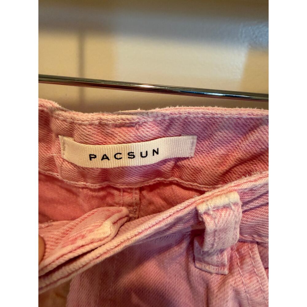 Pacsun | STRETCH 90's BOYFRIEND jeans| size 25| 'pink - Picture 2 of 4